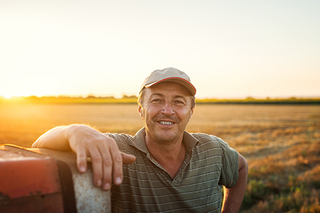 Smiling Farmer